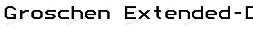 Groschen Extended字体转换